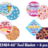 Blanket Plush Floor Display Assortment Floor Display - 36 Pieces Per Retail Ready Display 88399