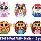 ITEM NUMBER 023493L FOOD FLUFFY STUFFY A - STORE SURPLUS NO DISPLAY 18 PIECES PER PACK