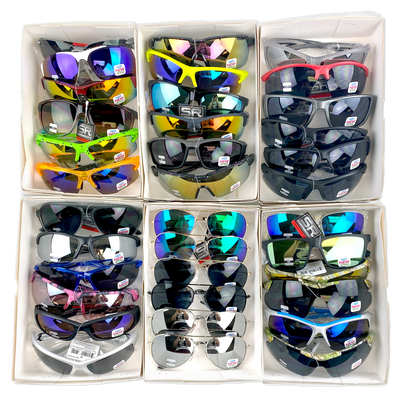 Sunglasses Sport Rayz Assortment Floor Display - 48 Pieces Per Retail Ready Display 88442