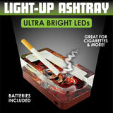 ITEM NUMBER 023522 LIGHT UP ASHTRAY 6 PIECES PER DISPLAY