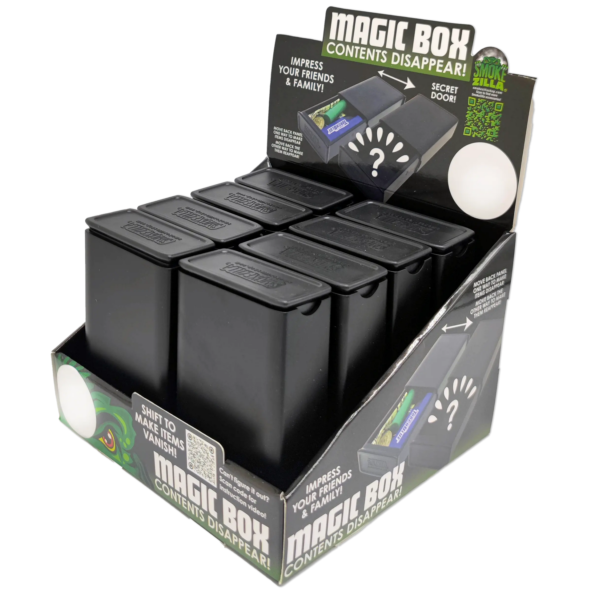 ITEM NUMBER 023542 PLASTIC MAGIC BOX 8 PIECES PER DISPLAY