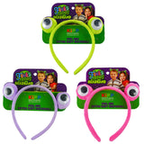 ITEM NUMBER 023563L FROG HEADBAND 1 - STORE SURPLUS NO DISPLAY 6 PIECES PER PACK