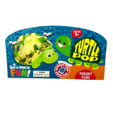 Fidget Pop Turtle Toy - 12 Pieces Per Retail Ready Display 23654