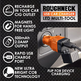 ITEM NUMBER 023693MN ROUGHNECK USB DC CAR CHARGER FLASHLIGHT 4 PIECES PER PACK