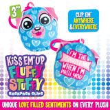 ITEM NUMBER 023697L MINI KISS'EM UP PLUSH CLIPS - STORE SURPLUS NO DISPLAY 12 PIECES PER PACK