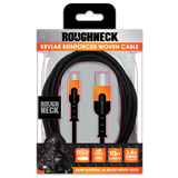 WHOLESALE ROUGHNECK 10FT USB-TO-USB-C CABLE - STORE SURPLUS NO DISPLAY - 3 PIECES PER PACK 23707L