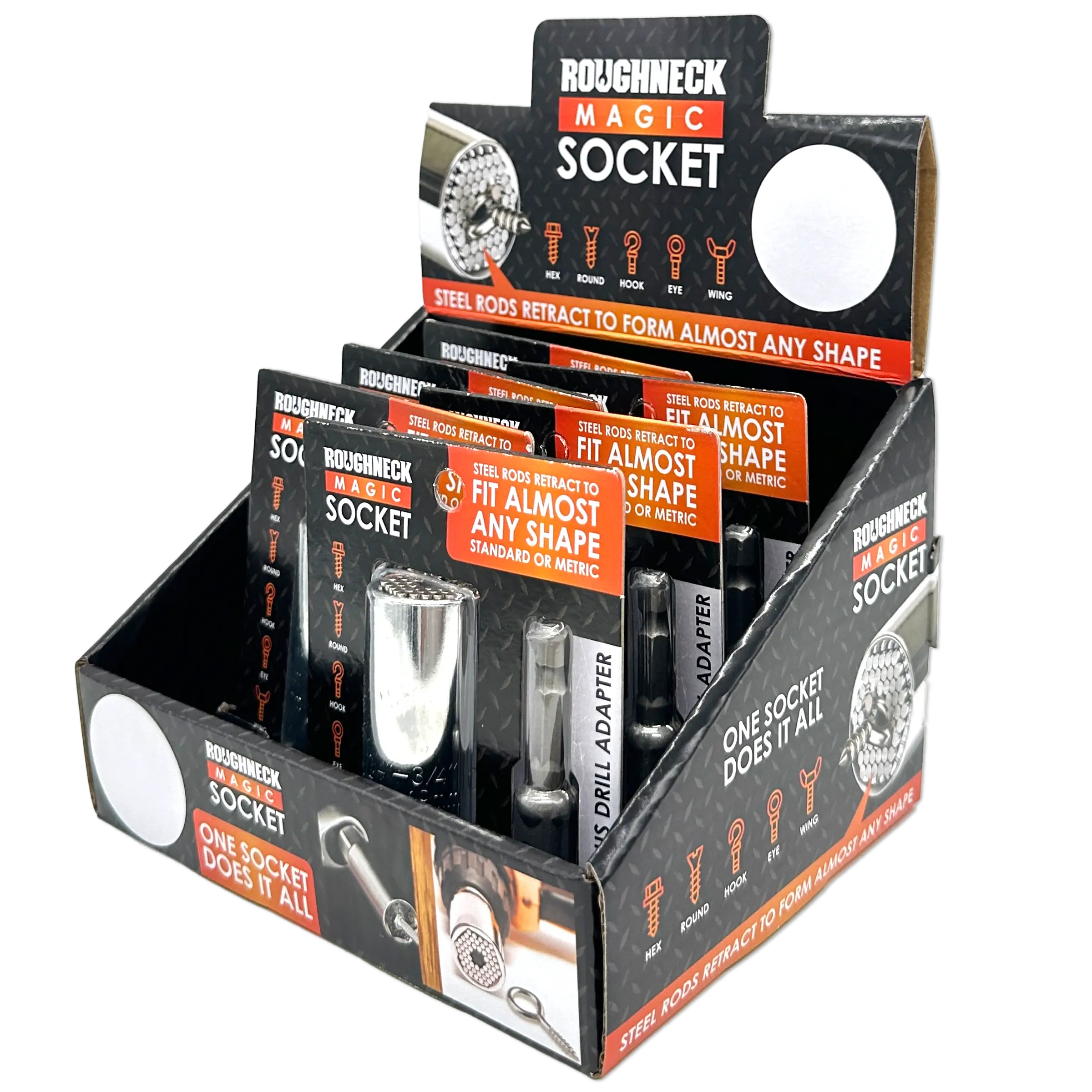 Socket Magic Items ITEM NUMBER 023709 MAGIC SOCKET TOOL 6 PIECES PER DISPLAY - Novelty ...