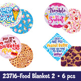 ITEM NUMBER 023716L 60" FOOD BLANKET - STORE SURPLUS NO DISPLAY - 6 PIECES PER PACK