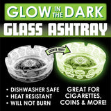 ITEM NUMBER 023719 GID GLASS ASHTRAY 6 PIECES PER DISPLAY