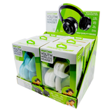 ITEM NUMBER 023724 WIRELESS YOUTH HEADPHONES 6 PIECES PER DISPLAY