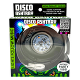 ITEM NUMBER 023743L DISCO GLASS ASHTRAY - STORE SURPLUS NO DISPLAY 6 PIECES PER PACK