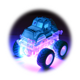 ITEM NUMBER 024453 VALUE 3-PACK SETS LIGHT UP TOY CARS - 6 SETS PER DISPLAY WHOLESALE