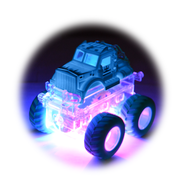 ITEM NUMBER 024453 VALUE 3-PACK SETS LIGHT UP TOY CARS - 6 SETS PER DISPLAY WHOLESALE