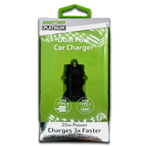 ITEM NUMBER 023760 USB AND USB-C DUAL CAR CHARGER 6 PIECES PER DISPLAY