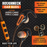 ITEM NUMBER 023796 ROUGHNECK USB-C AUX EARBUDS 6 PIECES PER DISPLAY