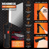 ITEM NUMBER 023862 ROUGHNECK WORK FLASHLIGHT 6 PIECES PER DISPLAY