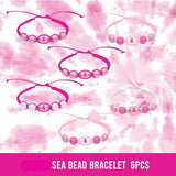 SEA BEAD BRACELET - STORE SURPLUS NO DISPLAY - 6 PIECES PER PACK 23956L