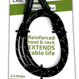 ITEM NUMBER 023970L REINFORCED GG CABLE MFI - STORE SURPLUS NO DISPLAY 2 PIECES PER PACK