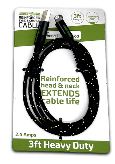 ITEM NUMBER 023970L REINFORCED GG CABLE MFI - STORE SURPLUS NO DISPLAY 2 PIECES PER PACK