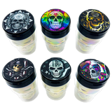 ITEM NUMBER 023981 LIGHT UP SKULL BUTT BUCKET 6 PIECES PER DISPLAY