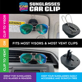 ITEM NUMBER 023989 SUNGLASSES VENT & VISOR CLIP 6 PIECES PER DISPLAY