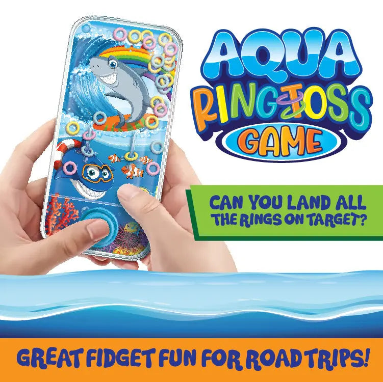 Aqua Ring Water Toss Game - 12 Pieces Per Retail Ready Display 23999 WHOLESALE