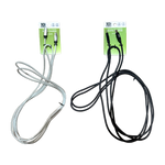 10ft Braided Sync and Charge C-TO-C Cables - Store Surplus No Display - 2 Pieces Per Pack 24043L STORE SURPLUS
