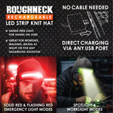 ITEM NUMBER 024055 ROUGHNECK LED STRIP KNIT HAT 6 PIECES PER DISPLAY