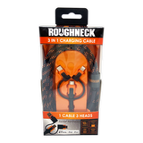 ITEM NUMBER 024072 ROUGHNECK 10FT 3 IN 1 CABLE 6 PIECES PER DISPLAY