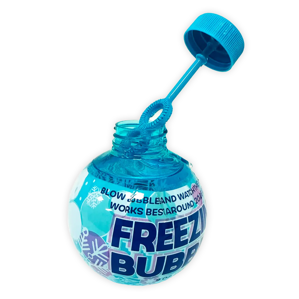 ITEM NUMBER 024083L FREEZING BUBBLES - STORE SURPLUS NO DISPLAY 12 PIECES PER PACK STORE SURPLUS