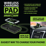 ITEM NUMBER 024210L WIRELESS CHARGE DASH PAD - STORE SURPLUS NO DISPLAY 4 PIECES PER PACK