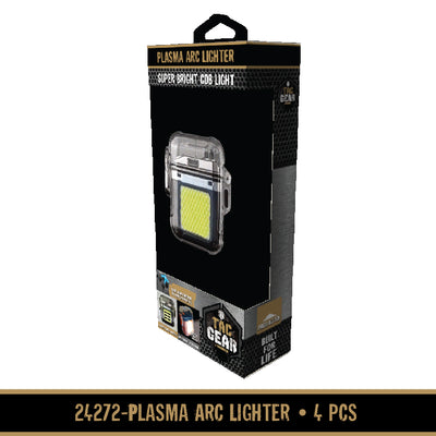 PLASMA ARC LIGHTER - STORE SURPLUS NO DISPLAY - 4 PIECES PER PACK 24272L