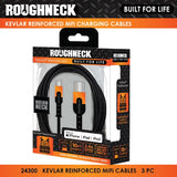 Roughneck Cable 1 - Store Surplus No Display - 3 Pieces Per Pack 24300L