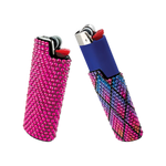 Rhinestone Lighter Case - 12 Pieces Per Retail Ready Display 24382 WHOLESALE