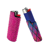 Rhinestone Lighter Case - 12 Pieces Per Retail Ready Display 24382 WHOLESALE