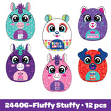 ITEM NUMBER 024406L KIDS FLUFFY STUFFY PILLOW PLUSH - STORE SURPLUS NO DISPLAY - 12 PIECES PER PACK