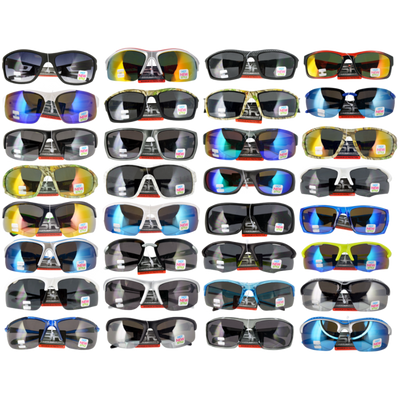 Sunglasses Sport Rayz Assortment Floor Display - 48 Pieces Per Retail Ready Display 88272