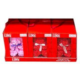 Rose Floral Bear - Store Surplus No Display - 6 Pieces Per Pack 24434L