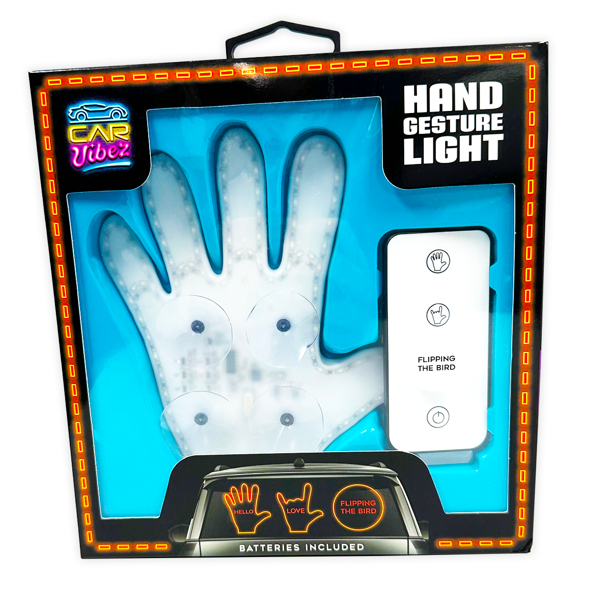 ITEM NUMBER 024454 HAND GESTURE LIGHT 6 PIECES PER DISPLAY – Novelty  Closeout