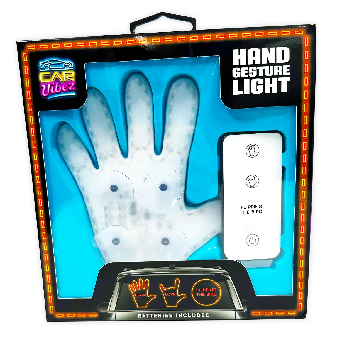 Waving Hand Car Accessories Assortment Floor Display - 18 Pieces Per Retail Ready Display  88537 WHOLESALE