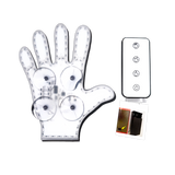 ITEM NUMBER 024454 HAND GESTURE LIGHT 6 PIECES PER DISPLAY