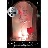 Light-Up Glass Keepsake- Store Surplus No Display - 6 Pieces Per Retail Ready Display 24545L