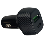 Car Charger Dual USB / USB-C 38 Watts - 3 Pieces Per Pack 24562