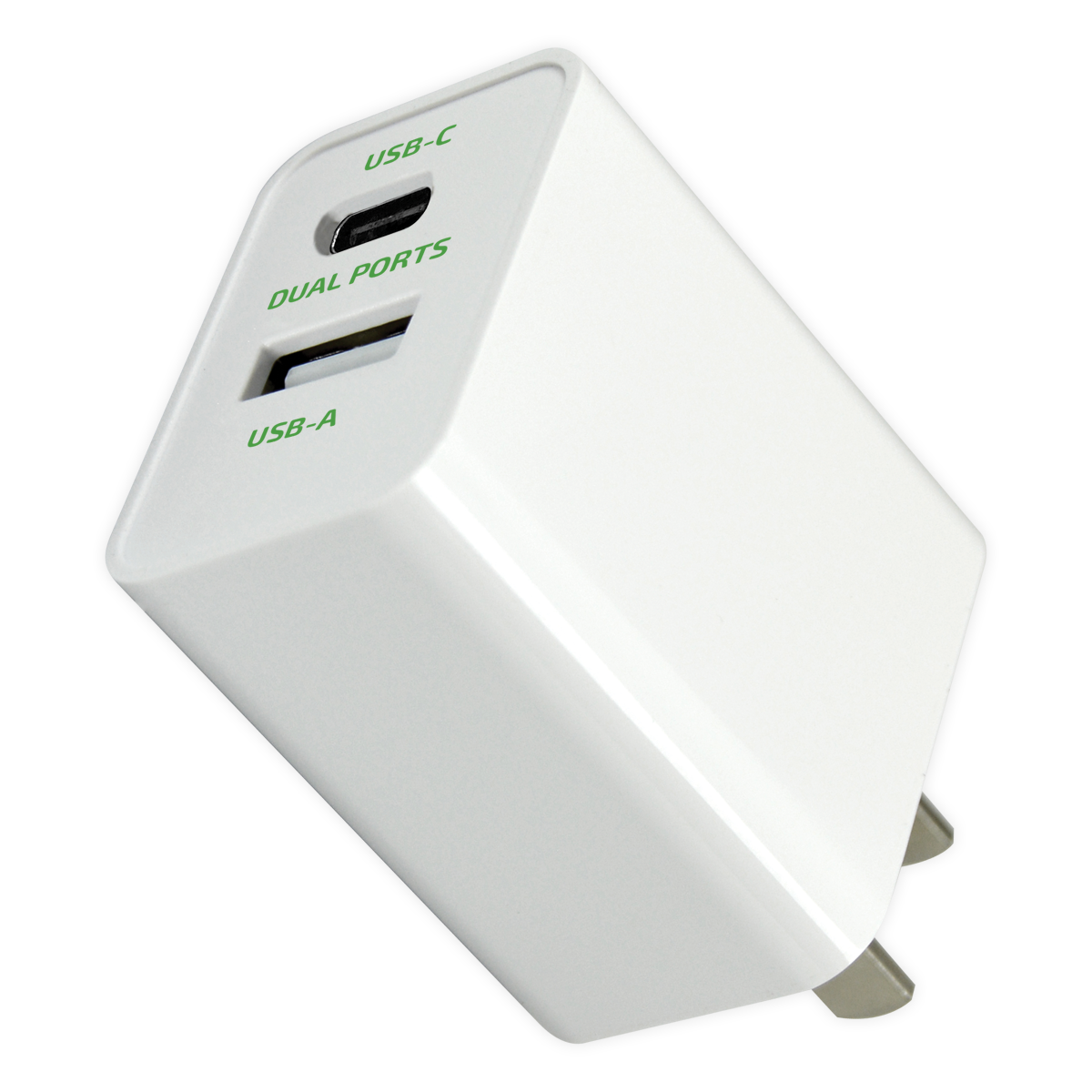 WHOLESALE 20W USB-A AND USB-C DUAL PORT USB-C-TO-LIGHTNING WALL CHARGER SET 3 PIECES PER PACK 24612