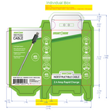 Charging Cable Indestructible USB to USB-C 4FT 2.4 Amp - 3 Pieces Per Pack 24613