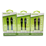 ITEM NUMBER 024619 6FT USB-C-TO-USB-C CABLE 3 PIECES PER PACK