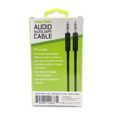 Auxiliary Audio Cable 7FT - 3 Pieces Per Pack 24637