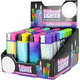 ITEM NUMBER 024666 IRIDESCENT LIGHTER 32 PIECES PER PACK