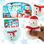 ITEM NUMBER 024690 SNOWMAN POP BALL 12 PIECES PER PACK WHOLESALE