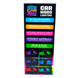 ITEM NUMBER 024694 CAR MOOD LIGHTING 6 PIECES PER DISPLAY